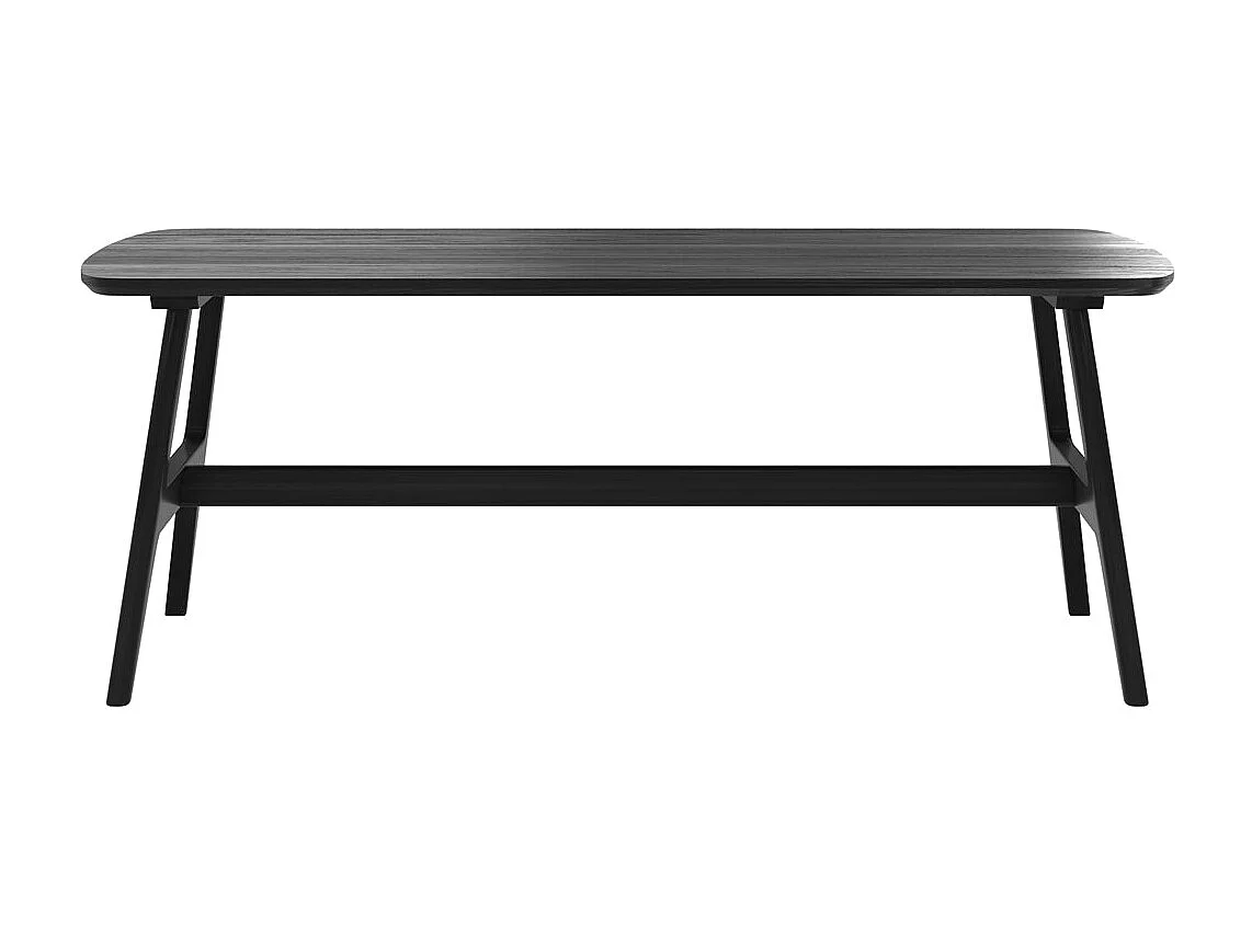 Tavolino in legno nero da 120 cm - Suly