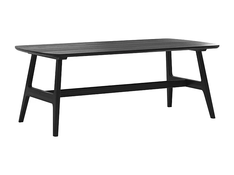 Tavolino in legno nero da 120 cm - Suly