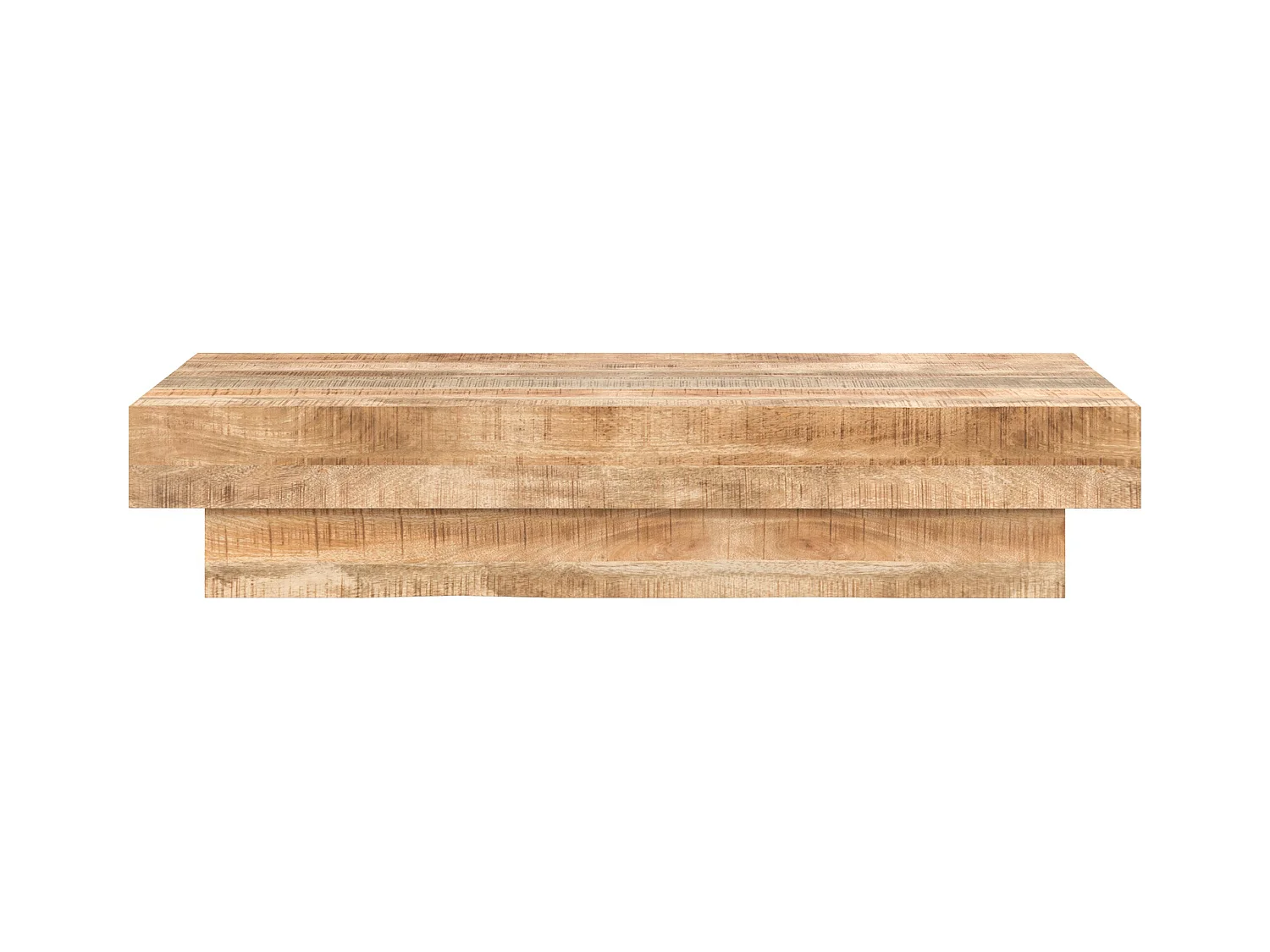 Mesa de centro rectangular de madera de mango - Aréto