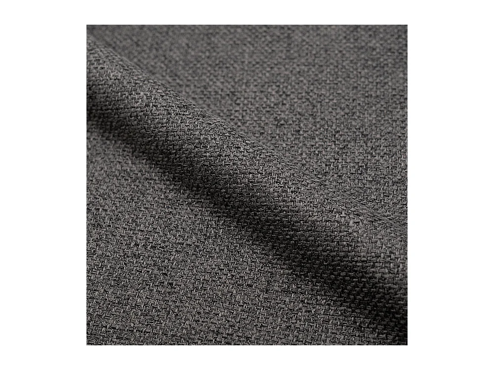 Set di 2 sedie in tessuto grigio scuro - Karl