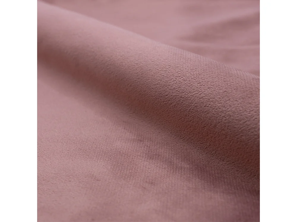 Lot de 2 chaises en velours rose et pieds en métal - Cozy