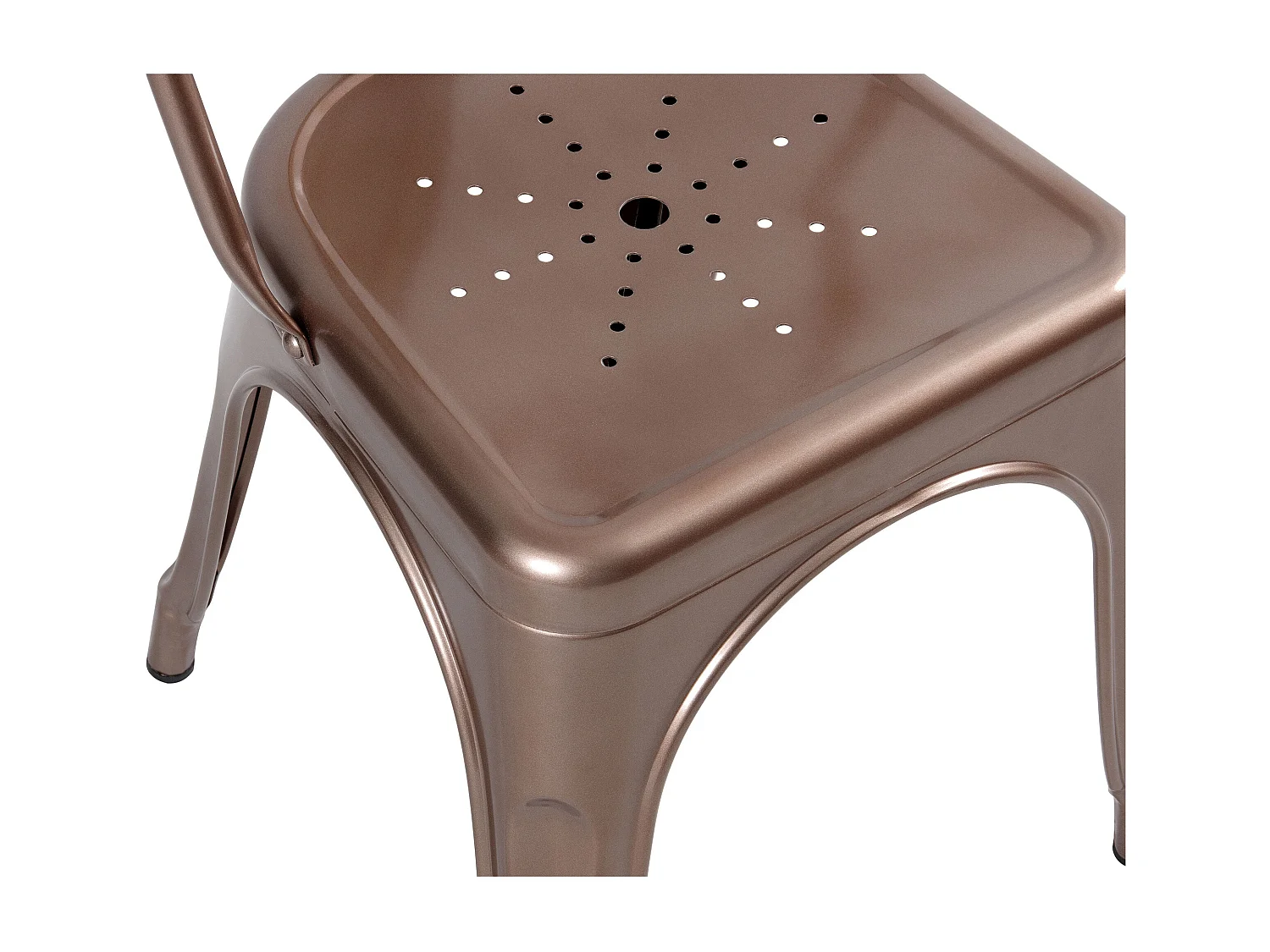 Sillas Indus cobre (lote de 2) para un toque de elegancia industrial en tu interior