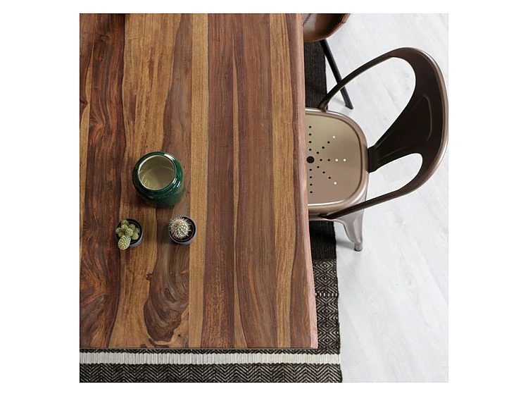 Lot de 2 chaises en métal cuivre - Indus