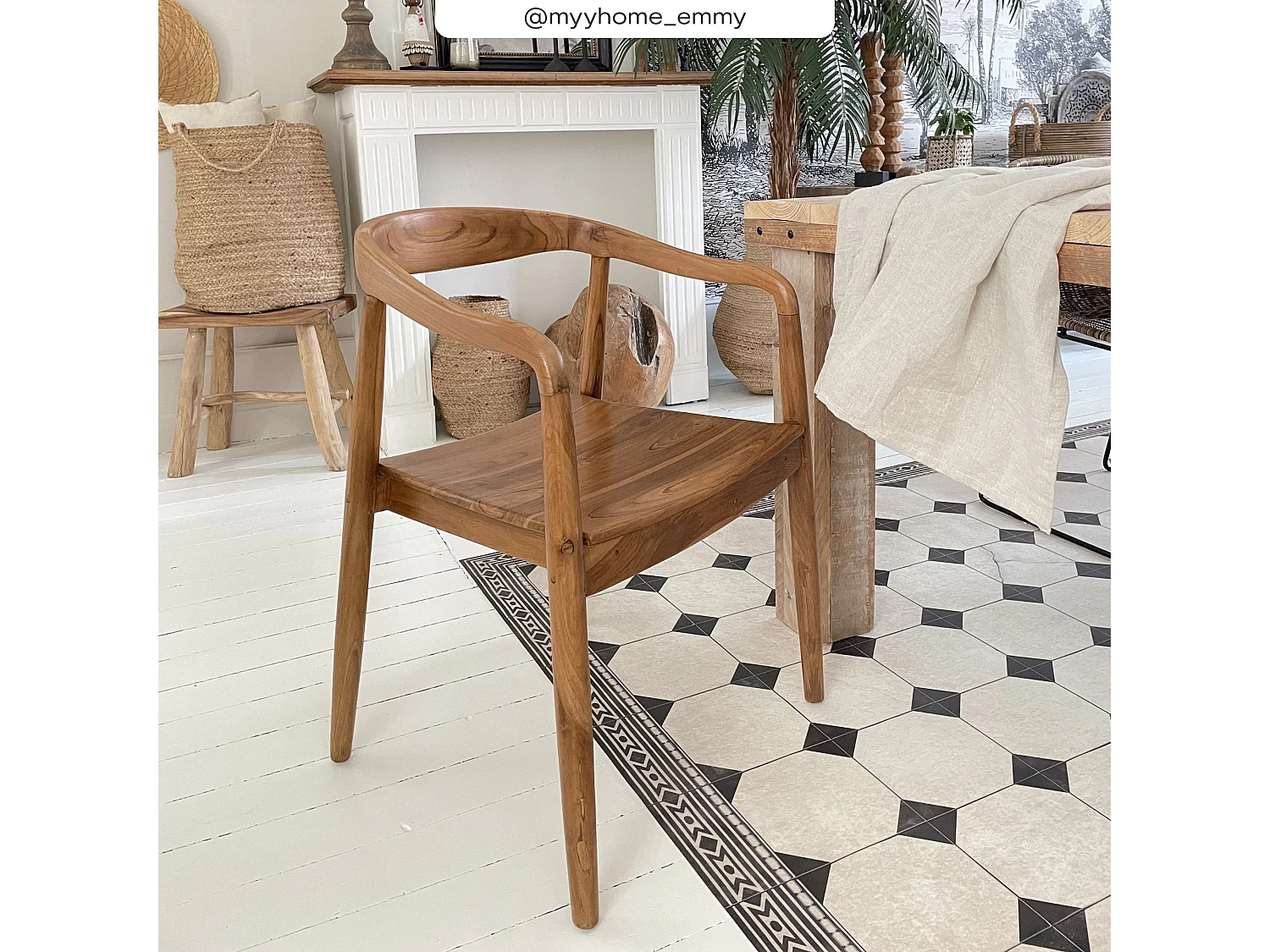 Sedia in legno di teak - Lombok