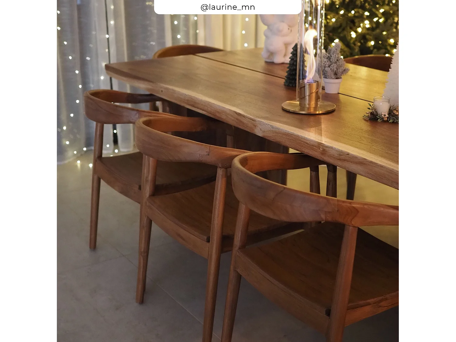 Sedia in legno di teak - Lombok