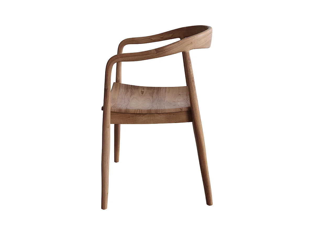 Sedia in legno di teak smussata - Lombok