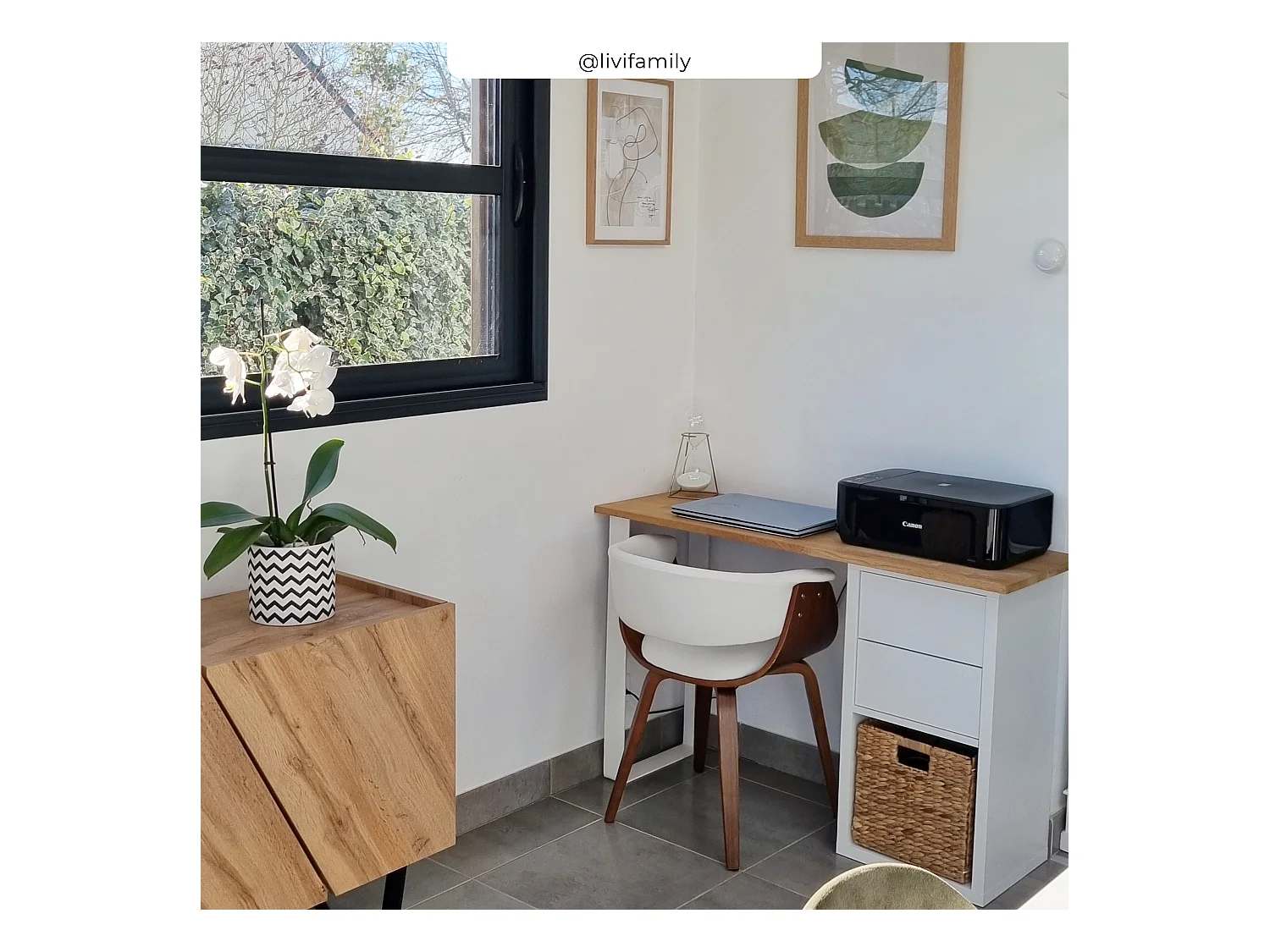 Sedia in pelle sintetica bianca - Piada