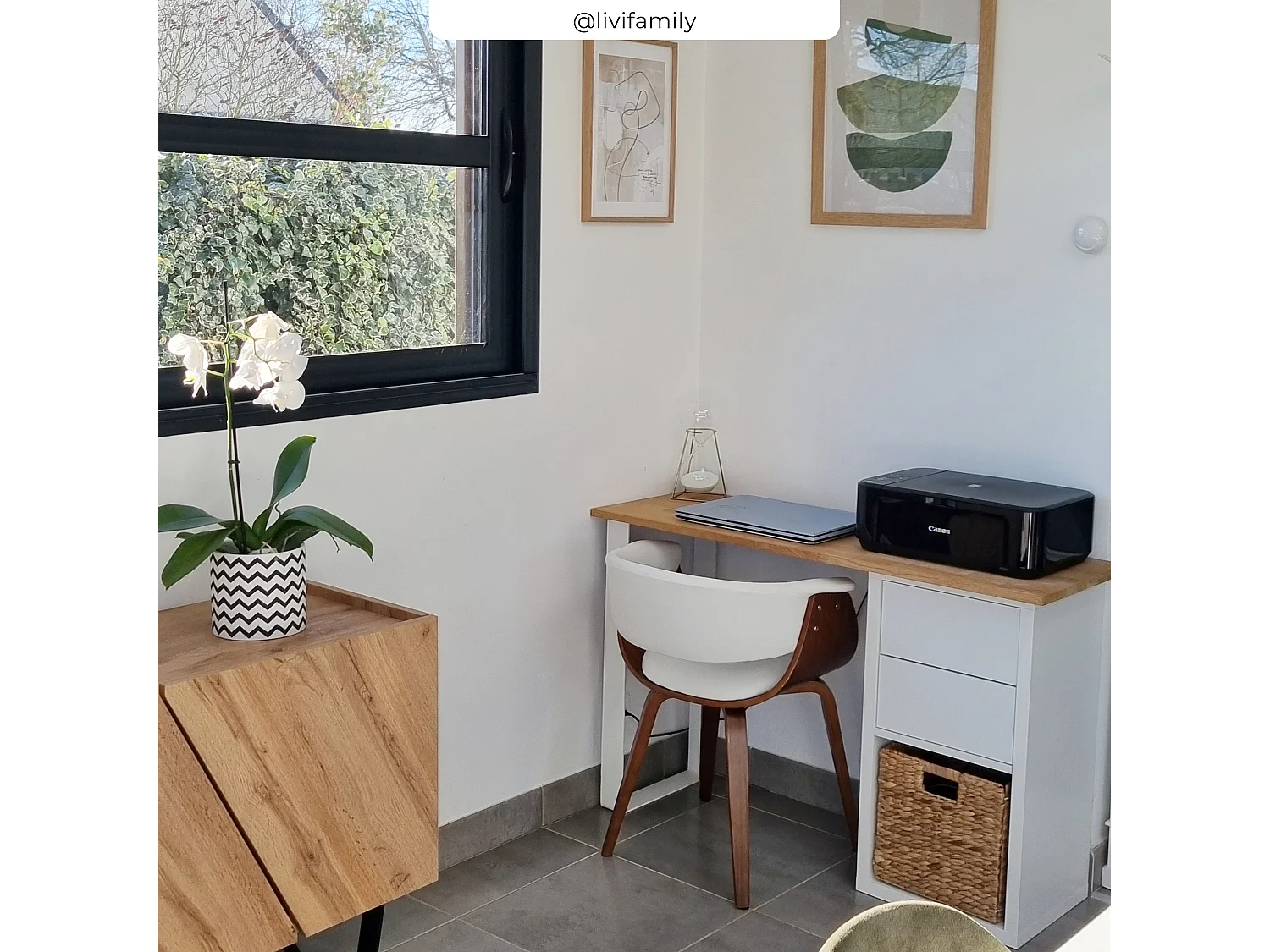 Sedia in pelle sintetica bianca - Piada