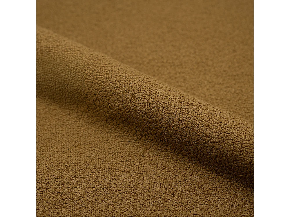 Set de 2 sillas amarillas en tejido bouclé con patas de metal - Groom