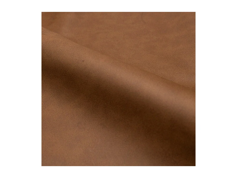 Set di 2 sedie in pelle sintetica marrone - Gaspard