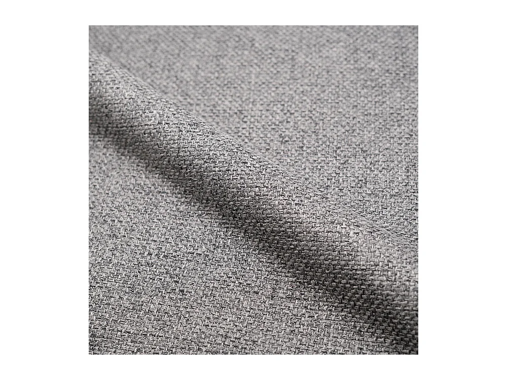 Set di 2 sedie in tessuto grigio chiaro - Karl