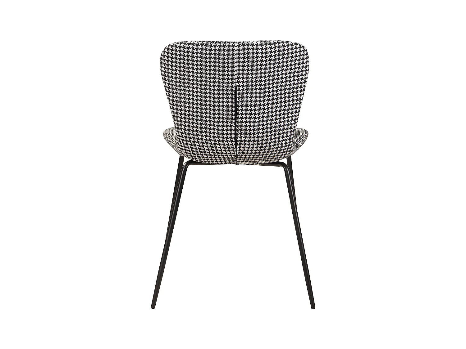 Set de 2 sillas de pata de gallo con patas de metal - Koko