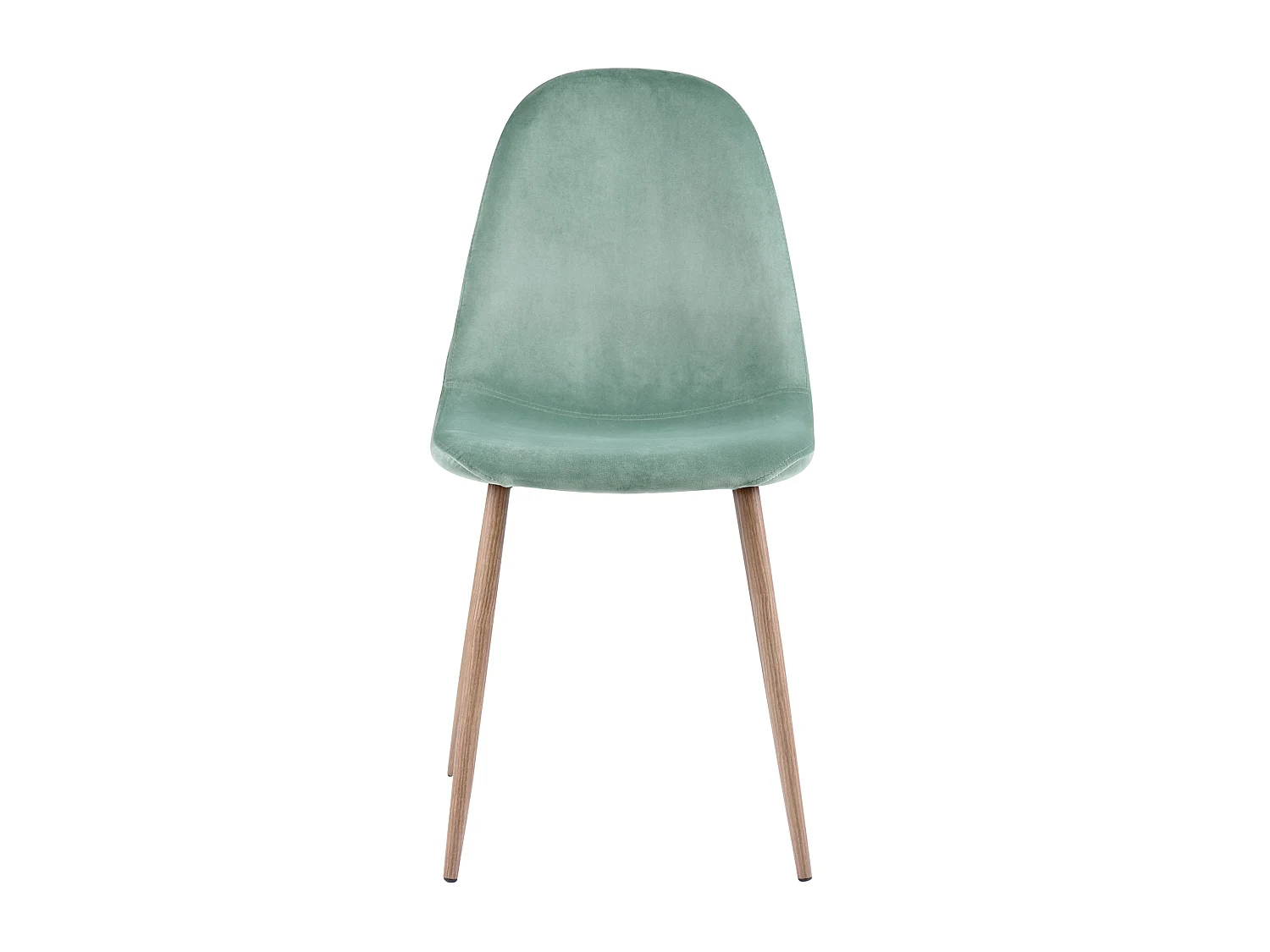Set di 2 sedie in velluto verde acqua - Fredrik