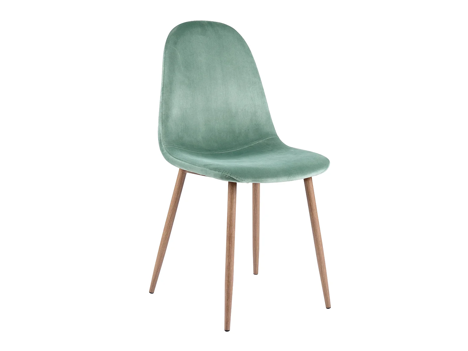 Set di 2 sedie in velluto verde acqua - Fredrik