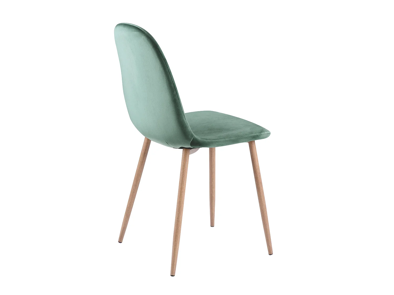 Set di 2 sedie in velluto verde acqua - Fredrik