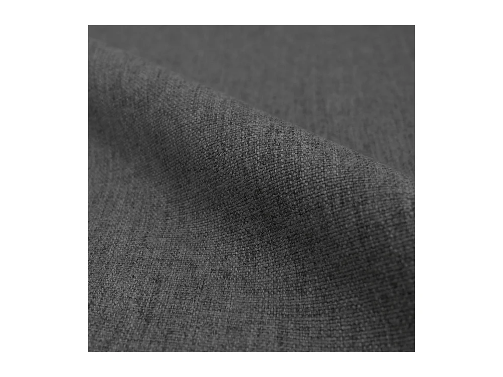 Set de 2 sillas en tela gris oscuro con patas de metal - Pipo