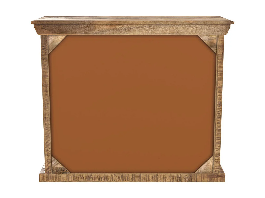 Piccola credenza a 1 anta 3 cassetti in legno e metallo - Tabuk