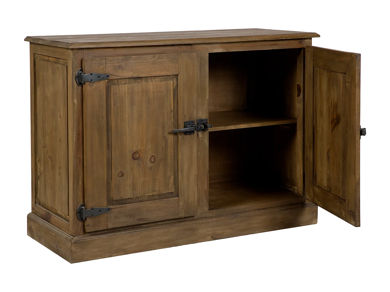 Credenza a 2 ante in legno di recupero - Ottawa