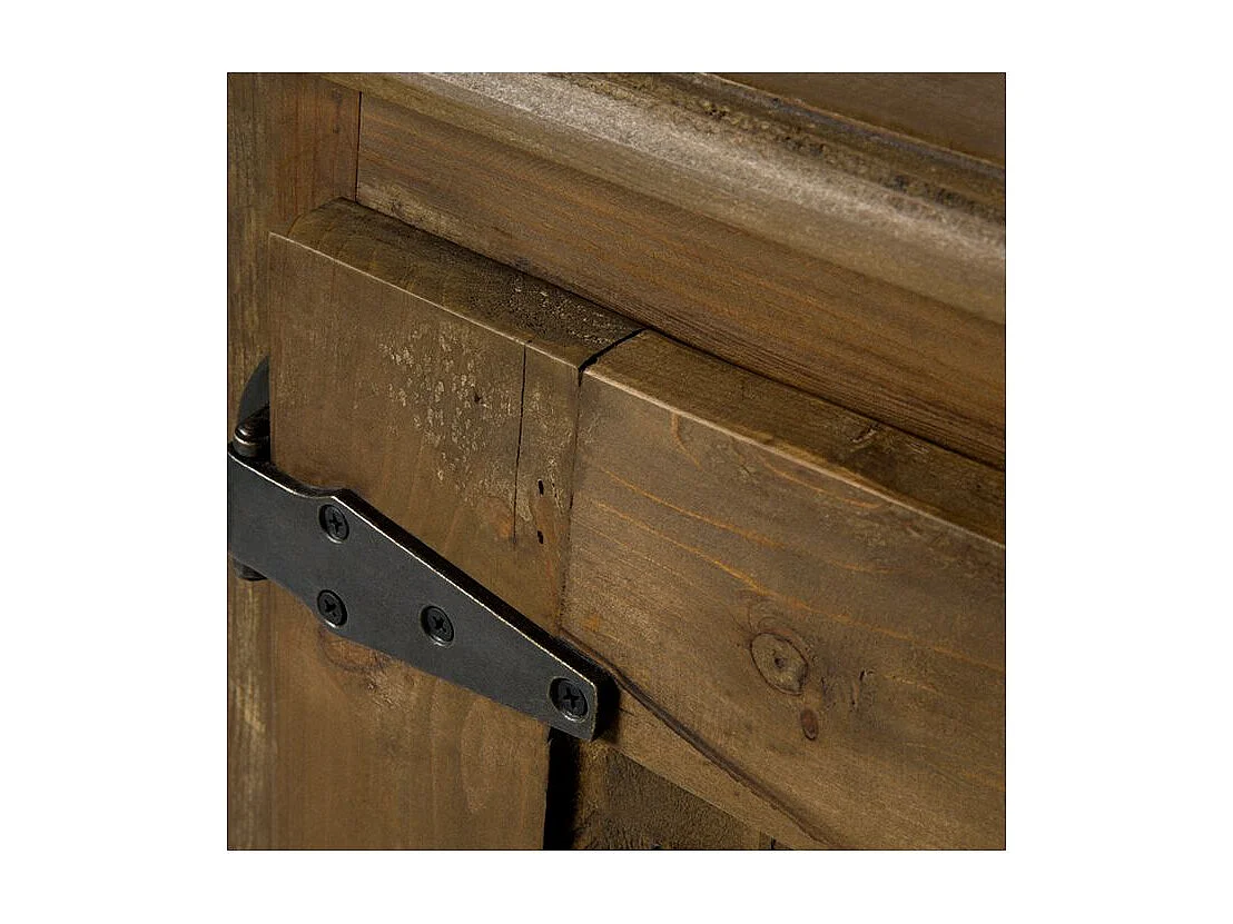 Credenza a 2 ante in legno di recupero - Ottawa