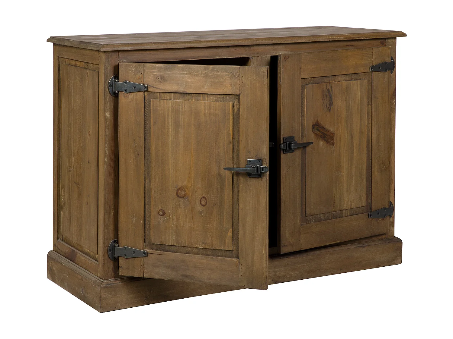 Credenza a 2 ante in legno di recupero - Ottawa