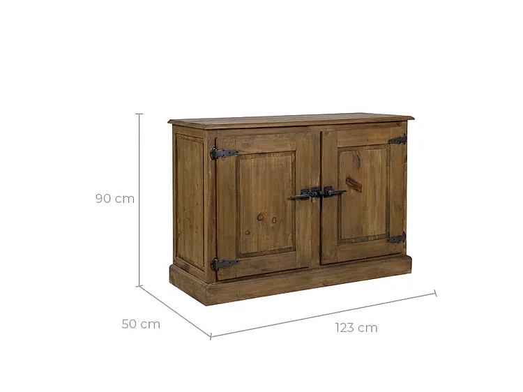 Buffet in legno riciclato 2 porte - Ottawa