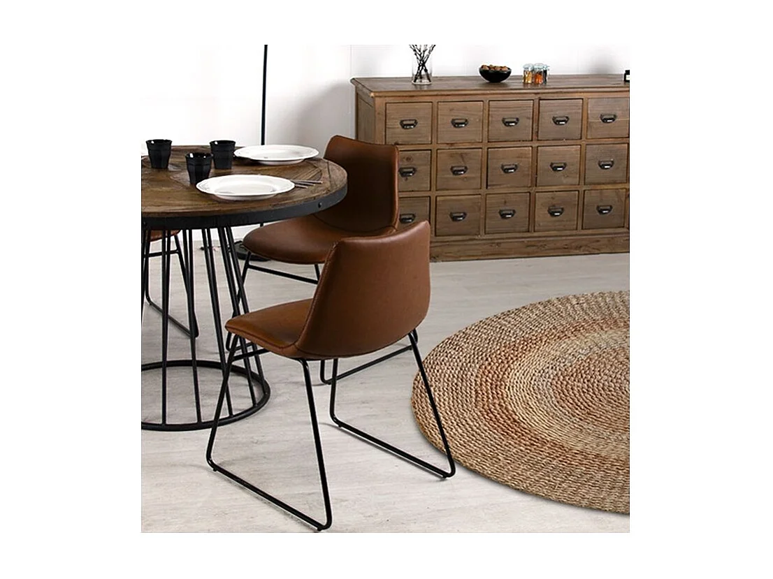 Credenza 18 cassetti in legno di recupero - Miramas