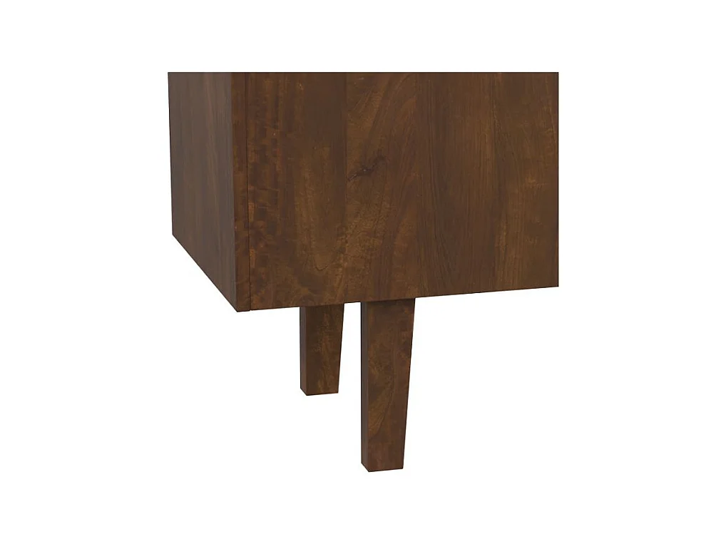 Buffet en bois de manguier 2 portes 1 niche - Taiko