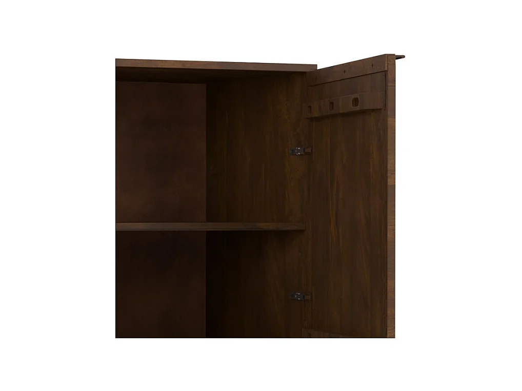 Buffet en bois de manguier 2 portes 1 niche - Taiko