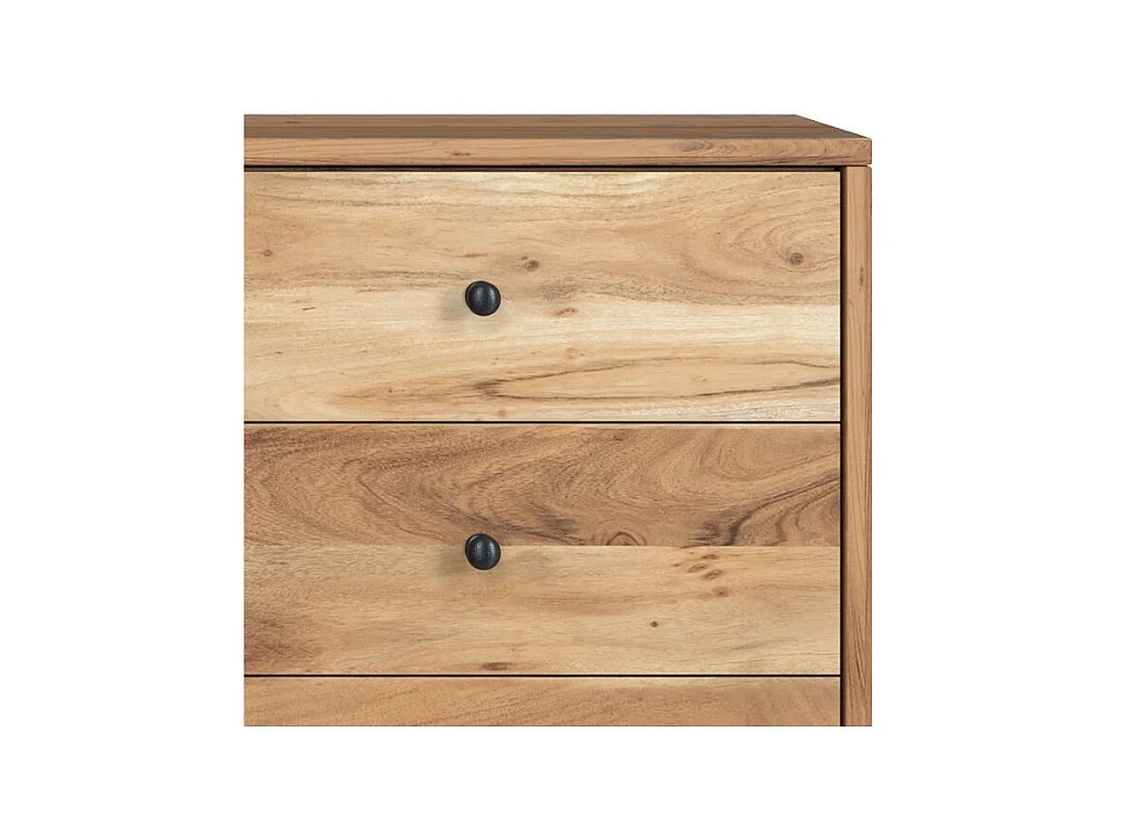 Credenza in legno massiccio di acacia e metallo - Alabama