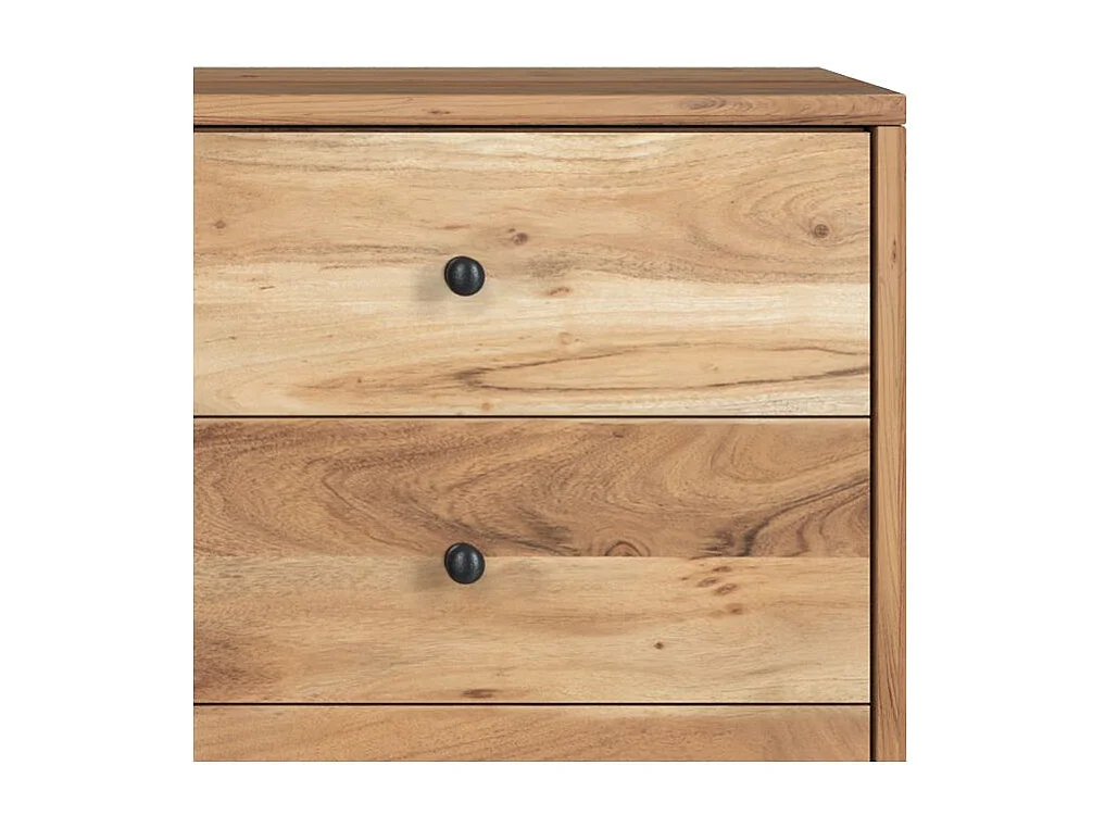 Credenza in legno massiccio di acacia e metallo - Alabama