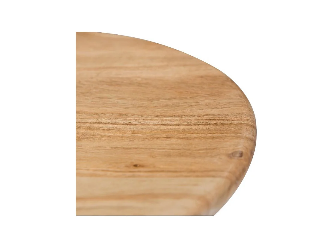 Taburete redondo de madera de acacia - Modasa