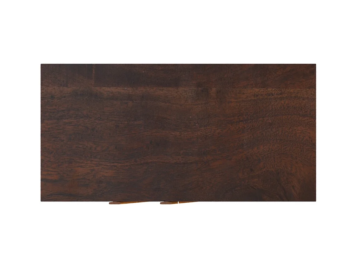 Commode 2 portes en bois d'acacia et bois recyclé - Krabi