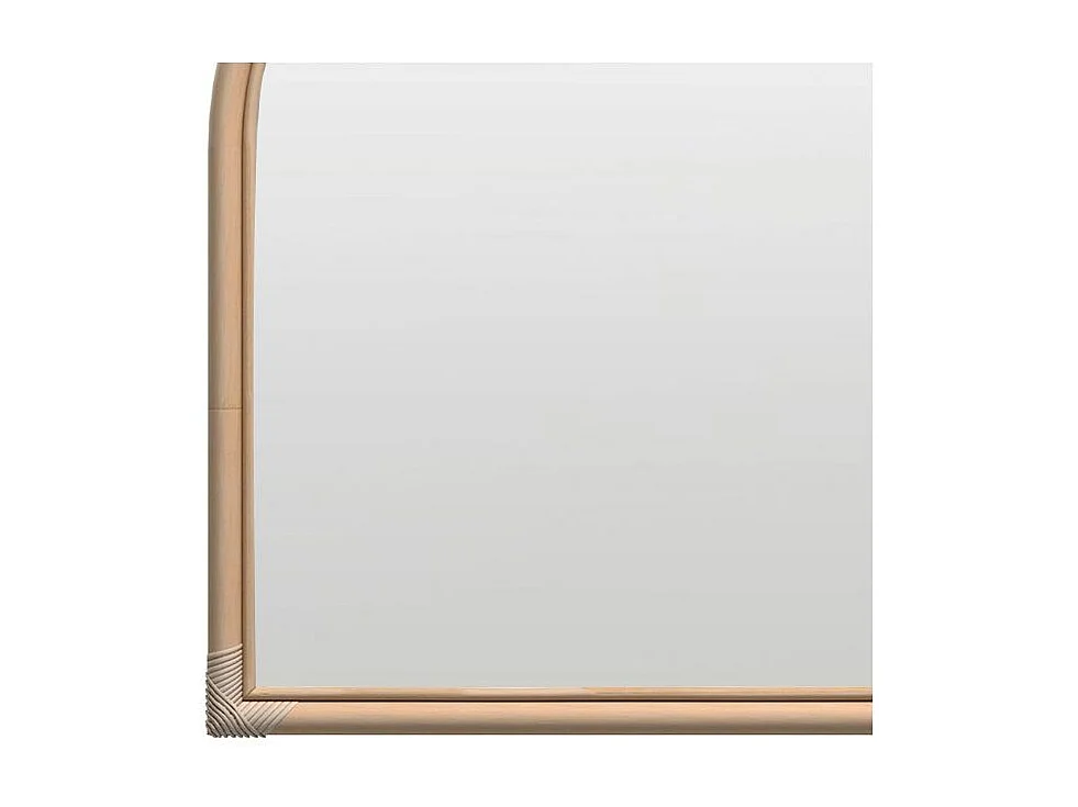 Specchio in rattan naturale - Indra