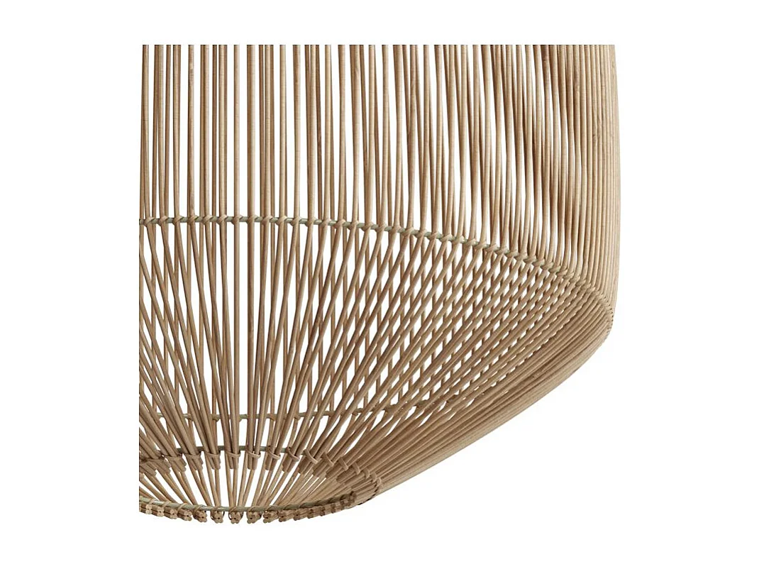 Paralume naturale per sospensione in rattan D40 cm - Hajar