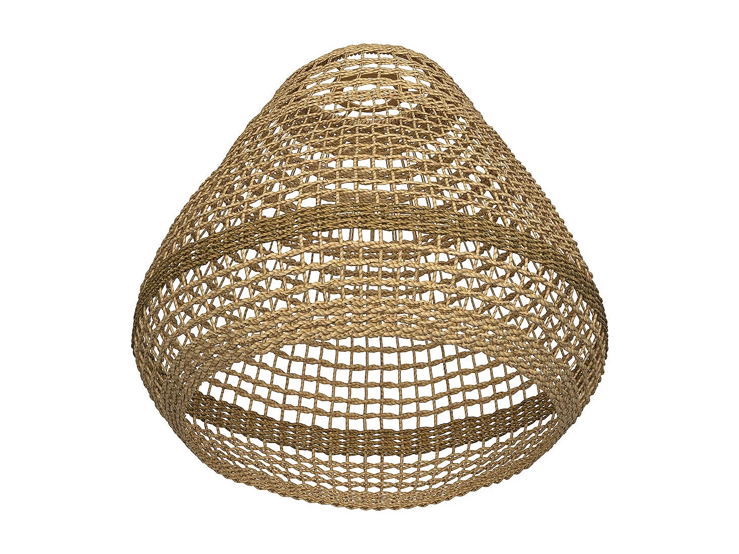 Paralume in foglie di palma e posidonia - Biga