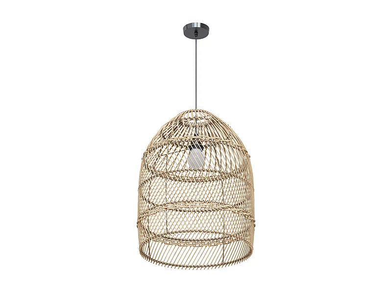 Paralume naturale per sospensione in rattan D36 cm - Huda