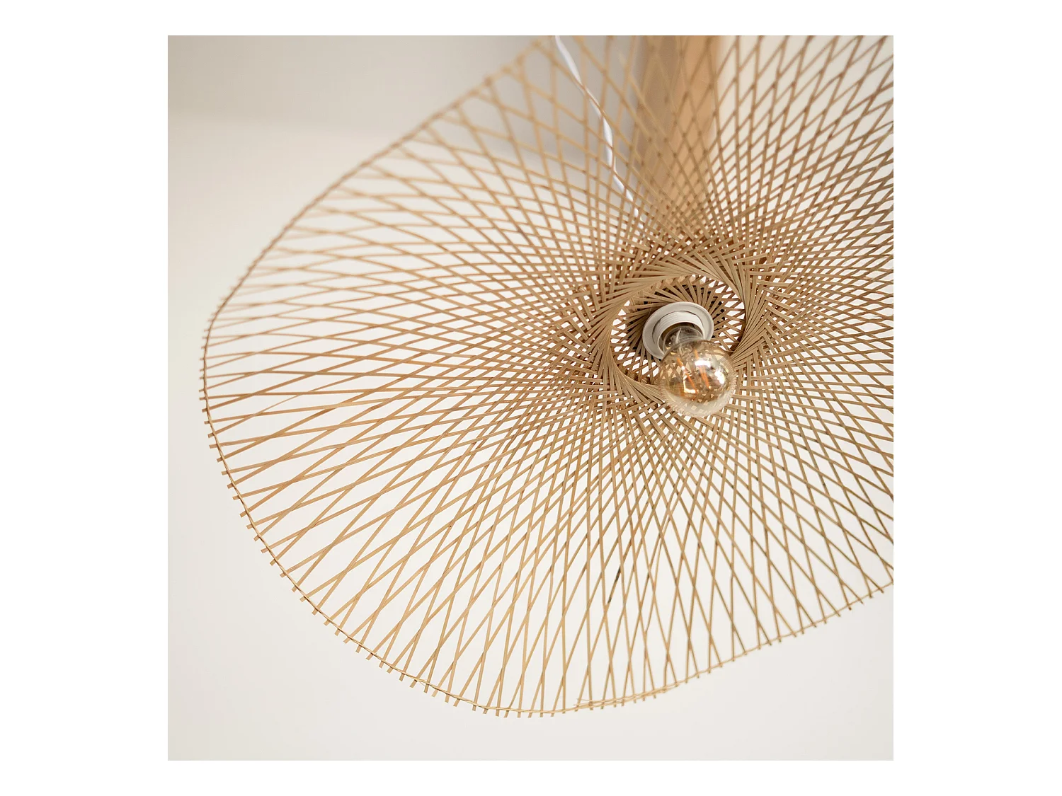 Lampada a sospensione D75 cm in bambù - Jipi