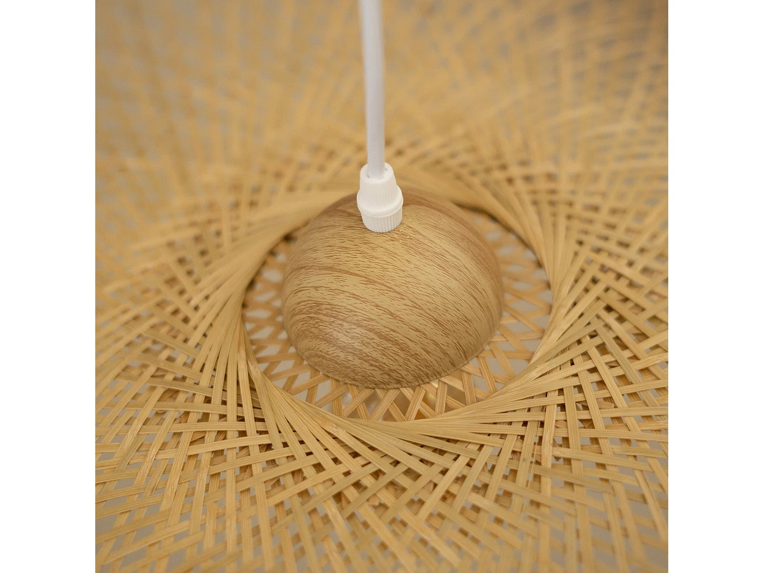 Lámpara colgante D75 cm en bambú - Jipi