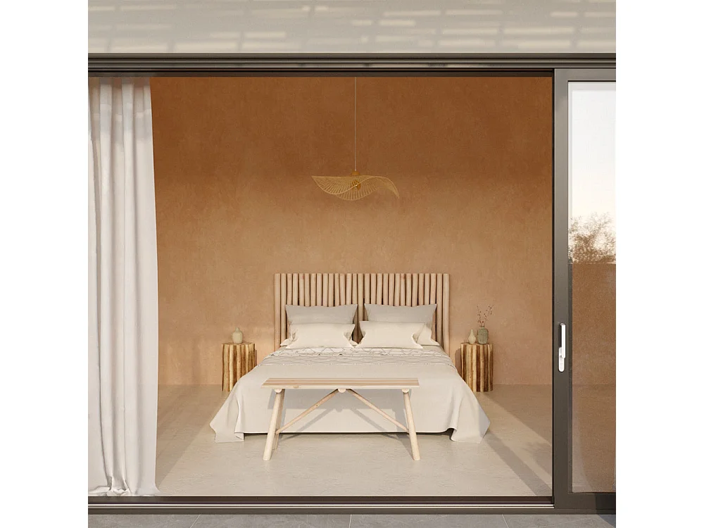 Lámpara colgante D75 cm en bambú - Jipi