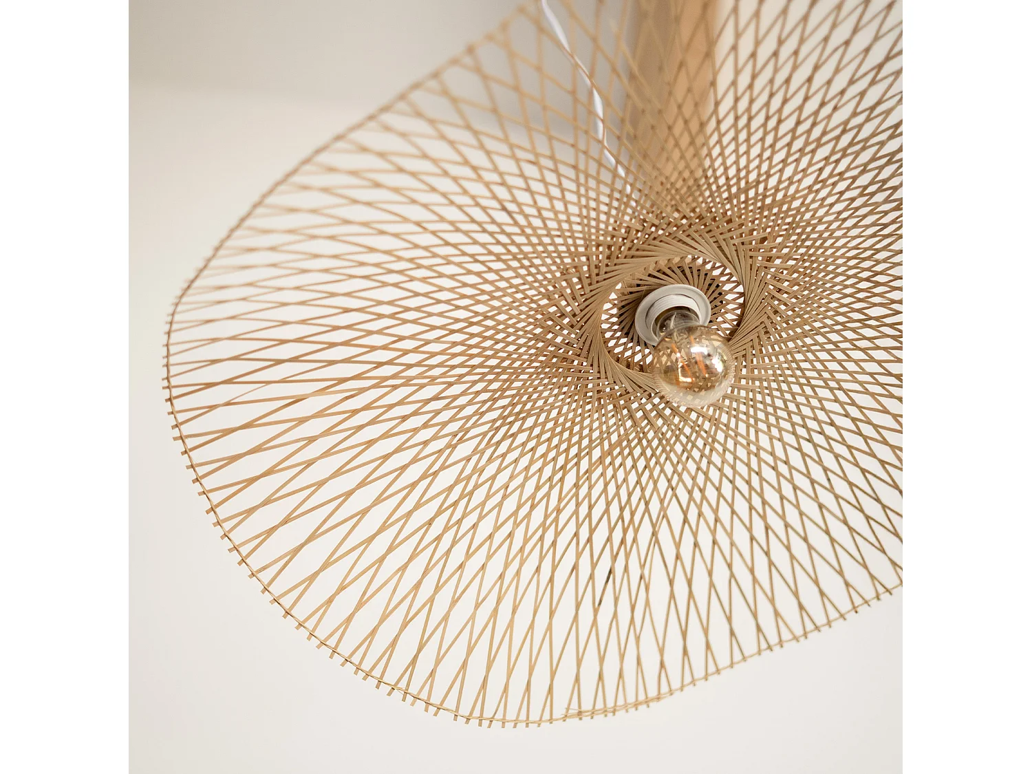 Lámpara colgante D75 cm en bambú - Jipi