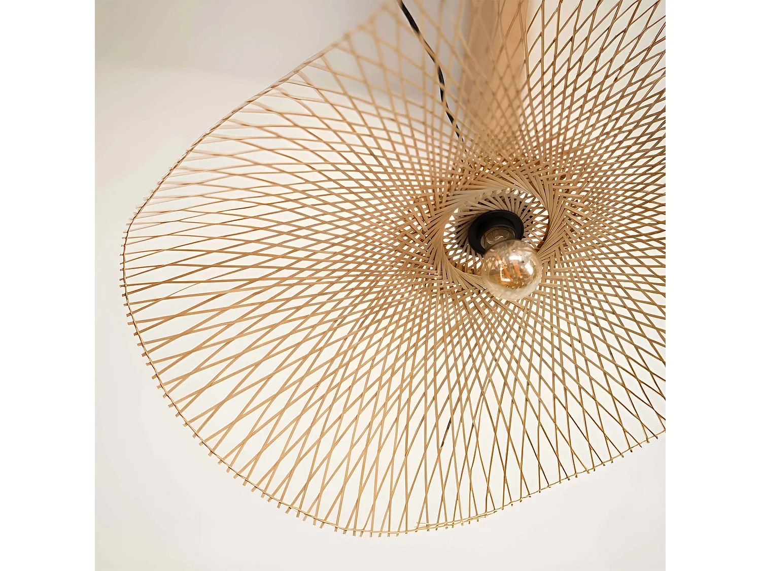 Lampada a sospensione  in bambù D75 cm - Jipi