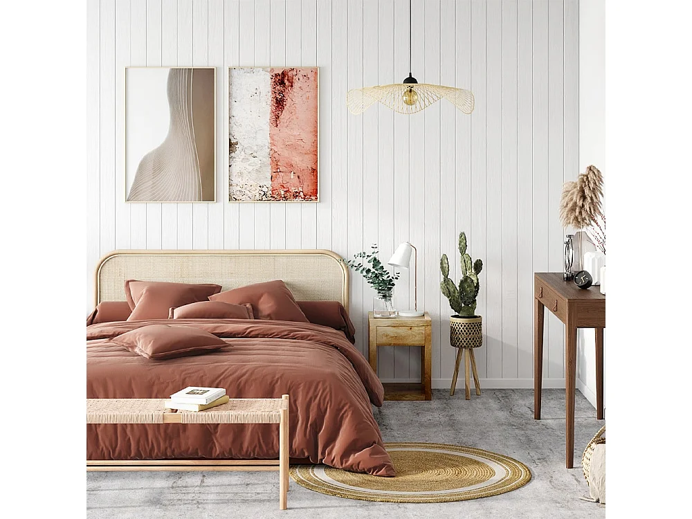 Lampada a sospensione  in bambù D75 cm - Jipi