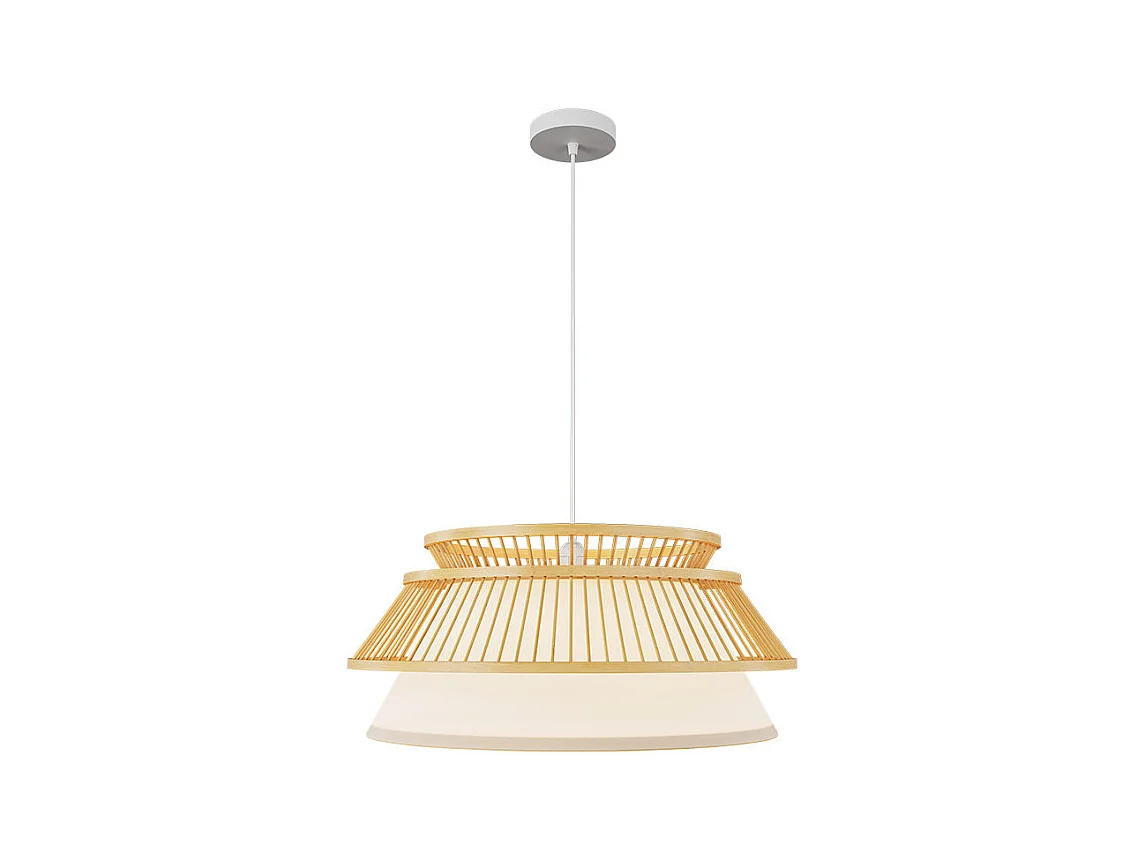 Suspension en bambou naturel D46 cm - Maupiti