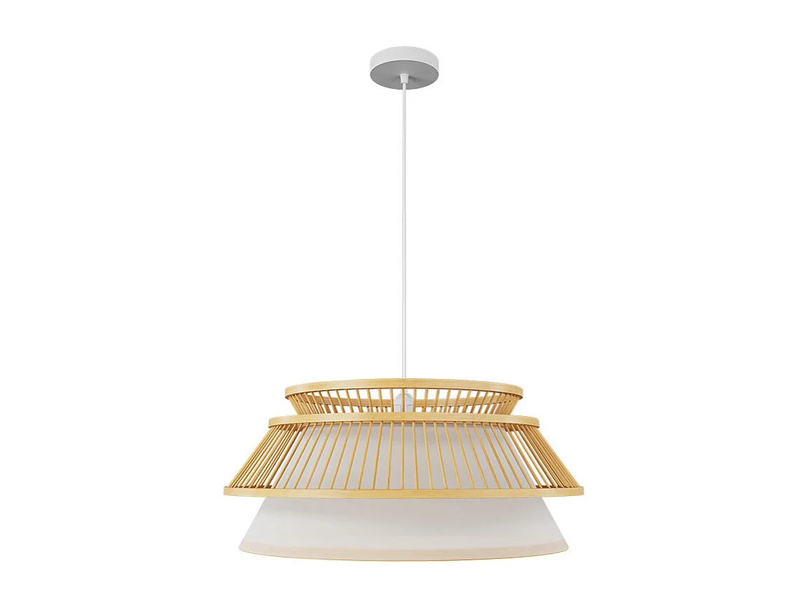 Suspension en bambou naturel D46 cm - Maupiti