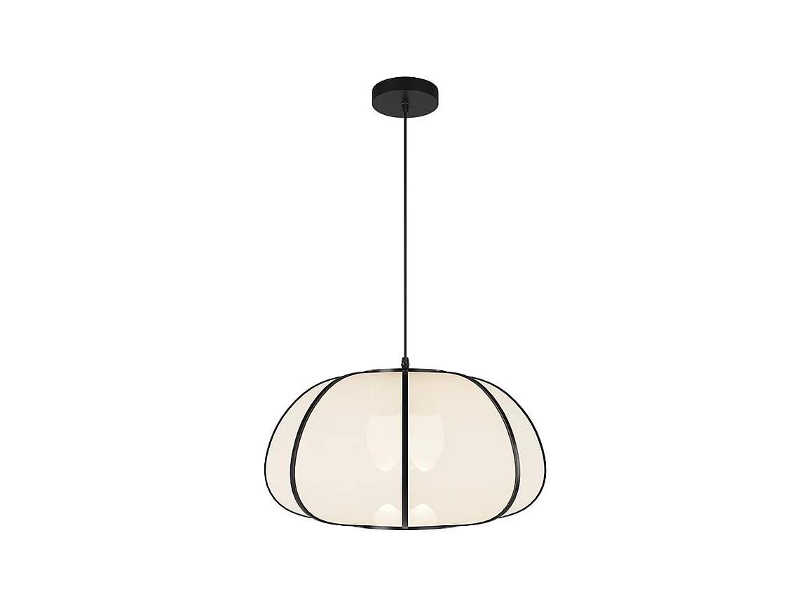Suspension en bambou noir D38 cm - Hana