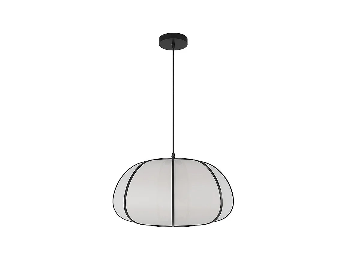 Suspension en bambou noir D38 cm - Hana