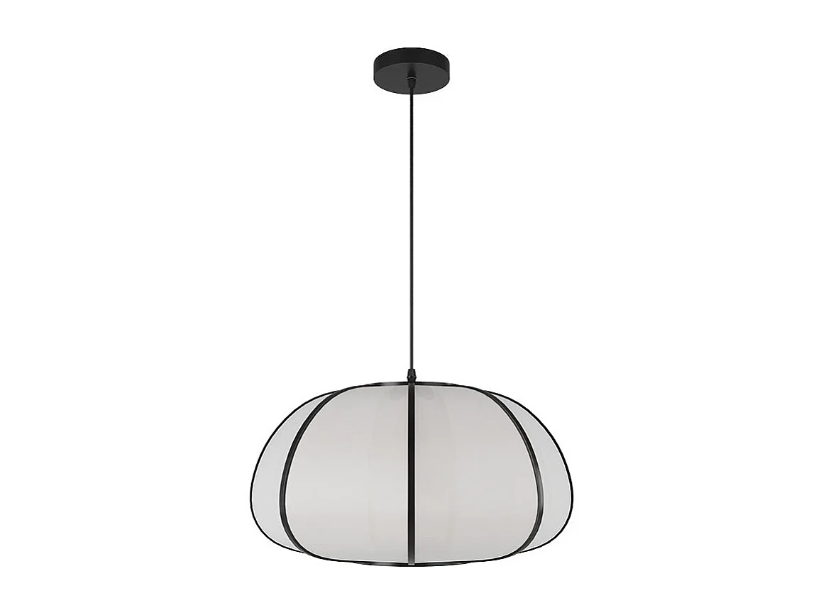 Suspension en bambou noir D38 cm - Hana