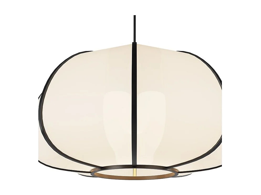 Suspension en bambou noir D38 cm - Hana