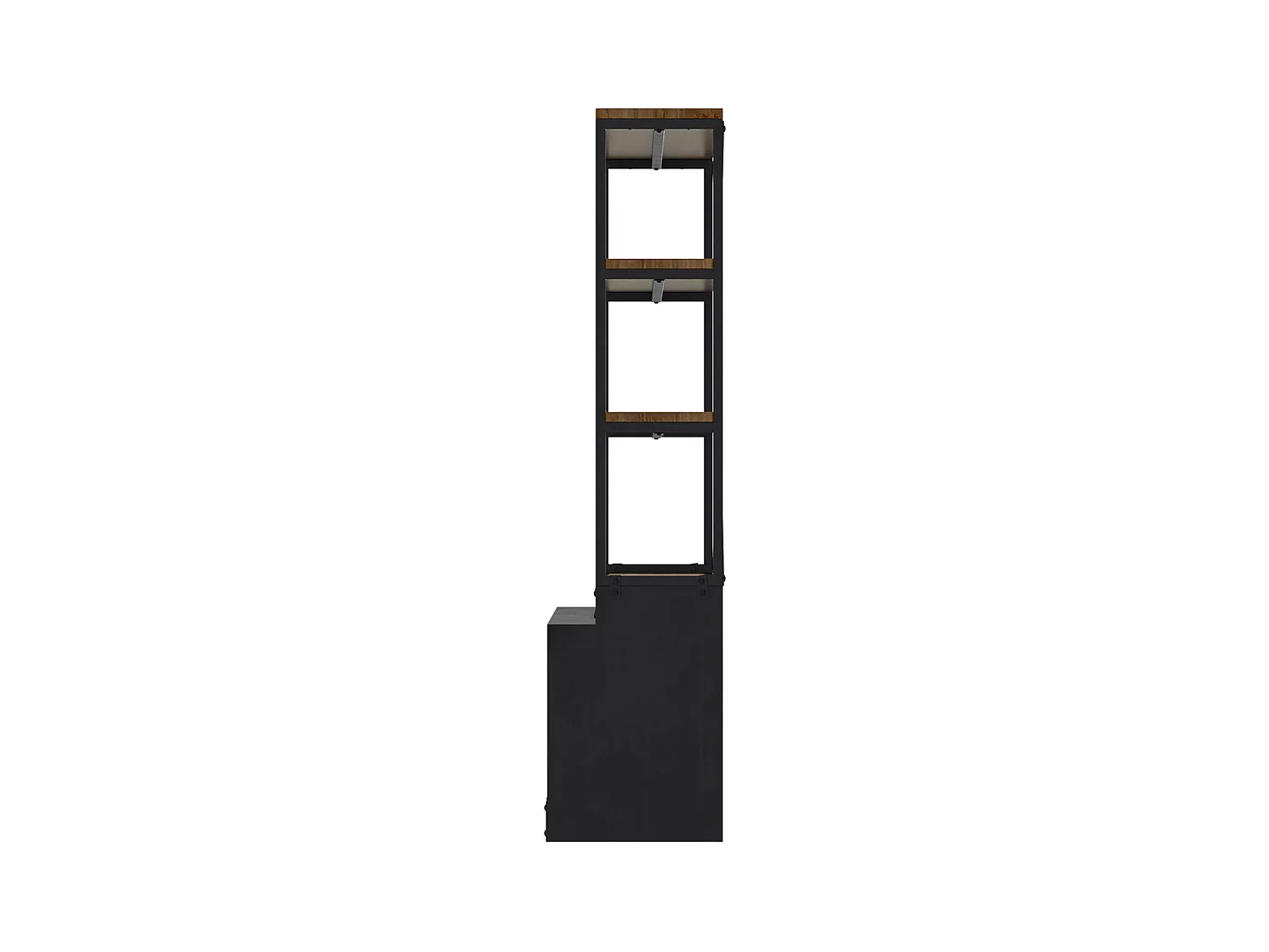 Libreria in legno e metallo 160 cm - Goa