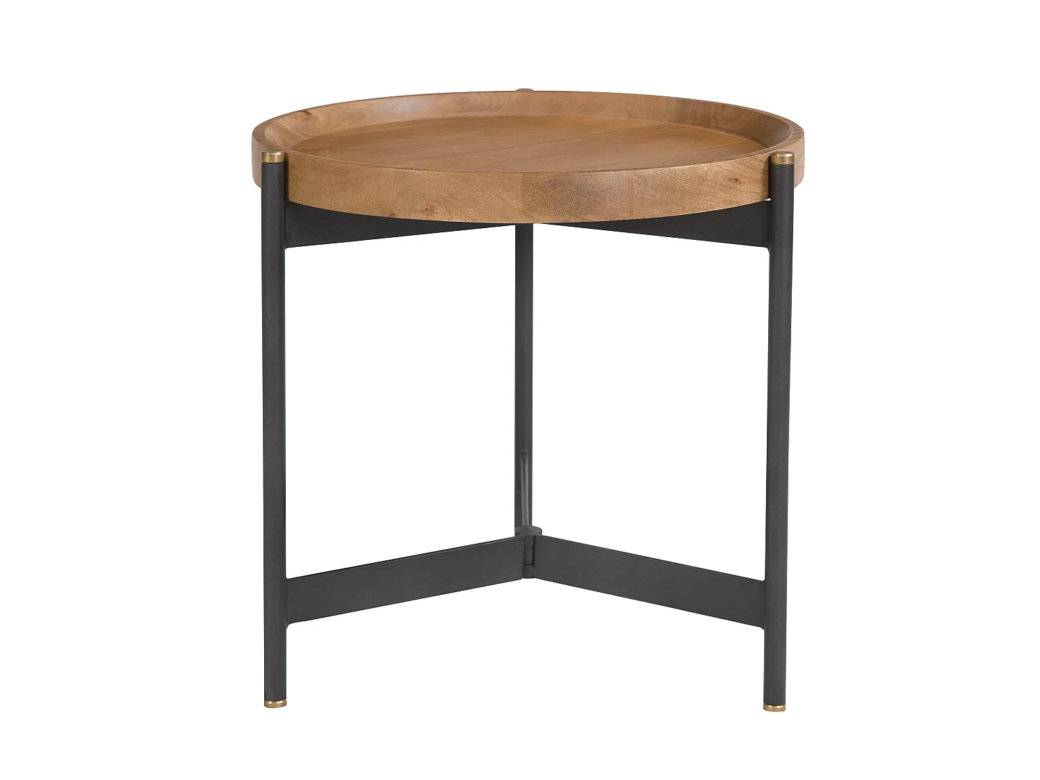 Runde Beistelltisch aus Holz D49 cm - Carter